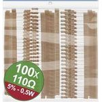 Quadrios 22P110 Kohleschicht-Widerstand Sortiment 100? axial bedrahtet 0.5 W 0.05% 1 (22P110)