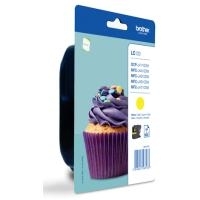 Brother LC123Y Hohe Ergiebigkeit (LC123CBP)