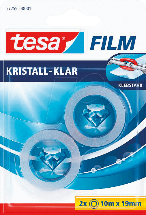 TESA 57759 10 m Transparent 2 Stück(e) (57759-00001-00)