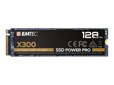 EMTEC Power Pro X300 SSD 128 GB M.2 2280 NVMe PCIe 3.0 x4 Intern