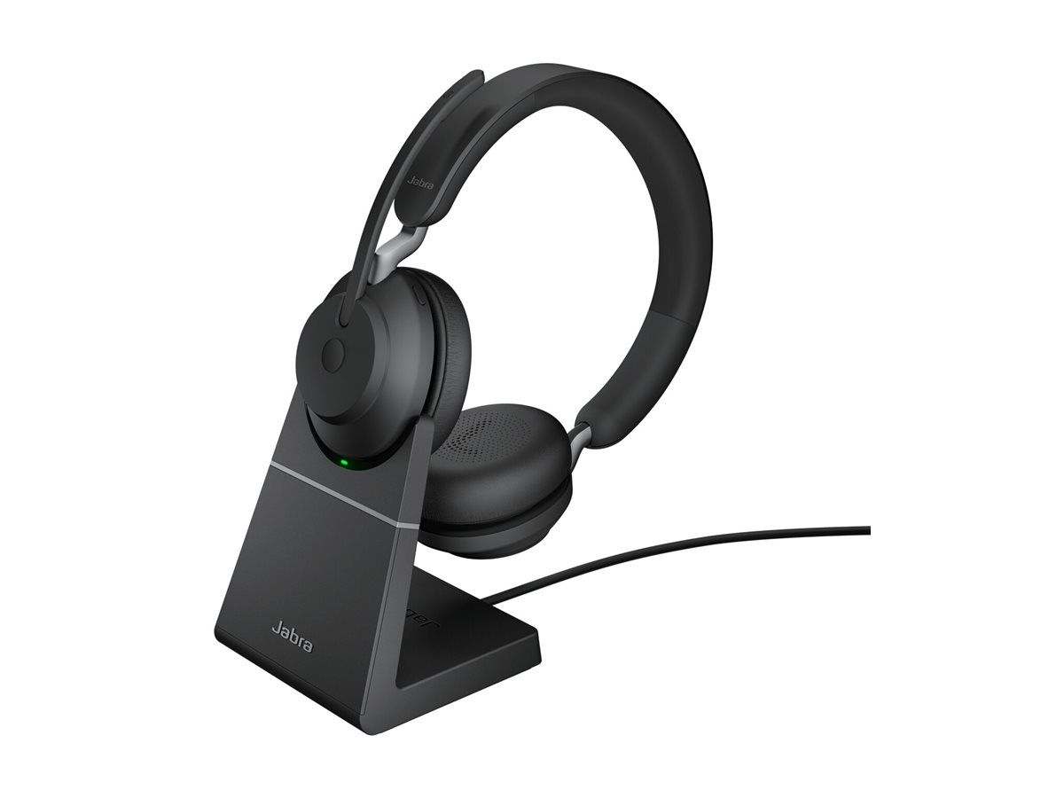 Jabra Evolve2 65 UC Stereo On-Ear Headset Schwarz