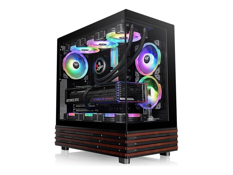 Thermaltake View 270 Plus WS ARGB Mid Tower Schwarz