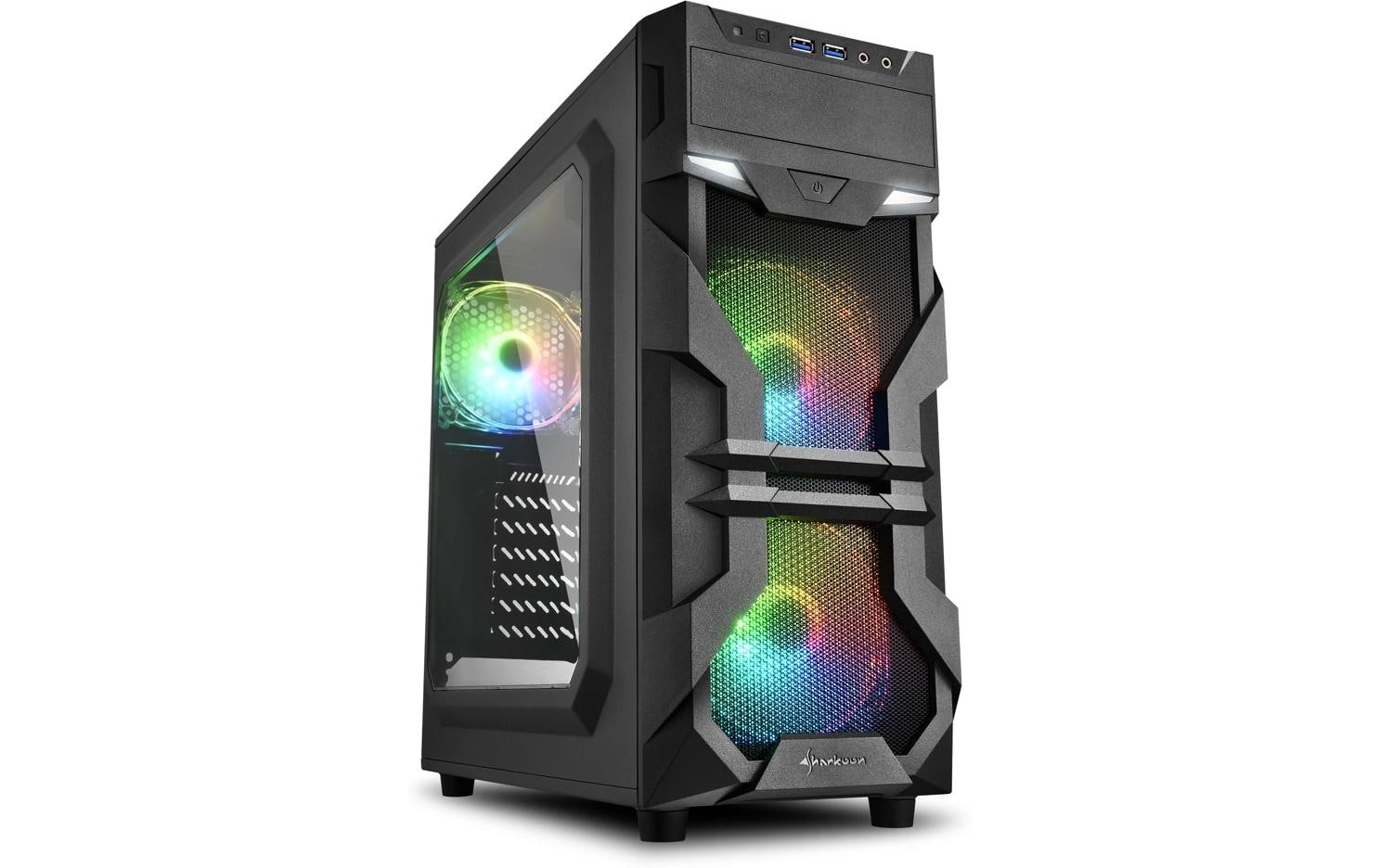 Sharkoon VG7-W RGB Midi Tower ATX Schwarz