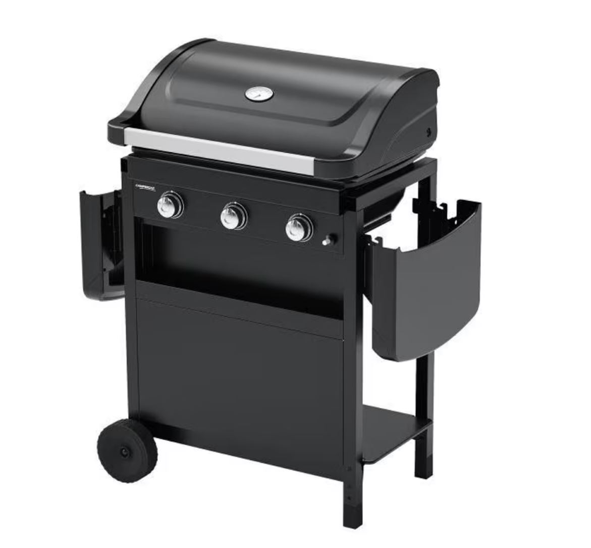 Campingaz Compact 3 L Fass-Gasgrill Schwarz 7500 W 61x35 cm Grillfläche