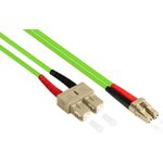 Alcasa LW-810LS5 Glasfaserkabel 10 m LSZH OM5 LC SC Grün (LW-810LS5)