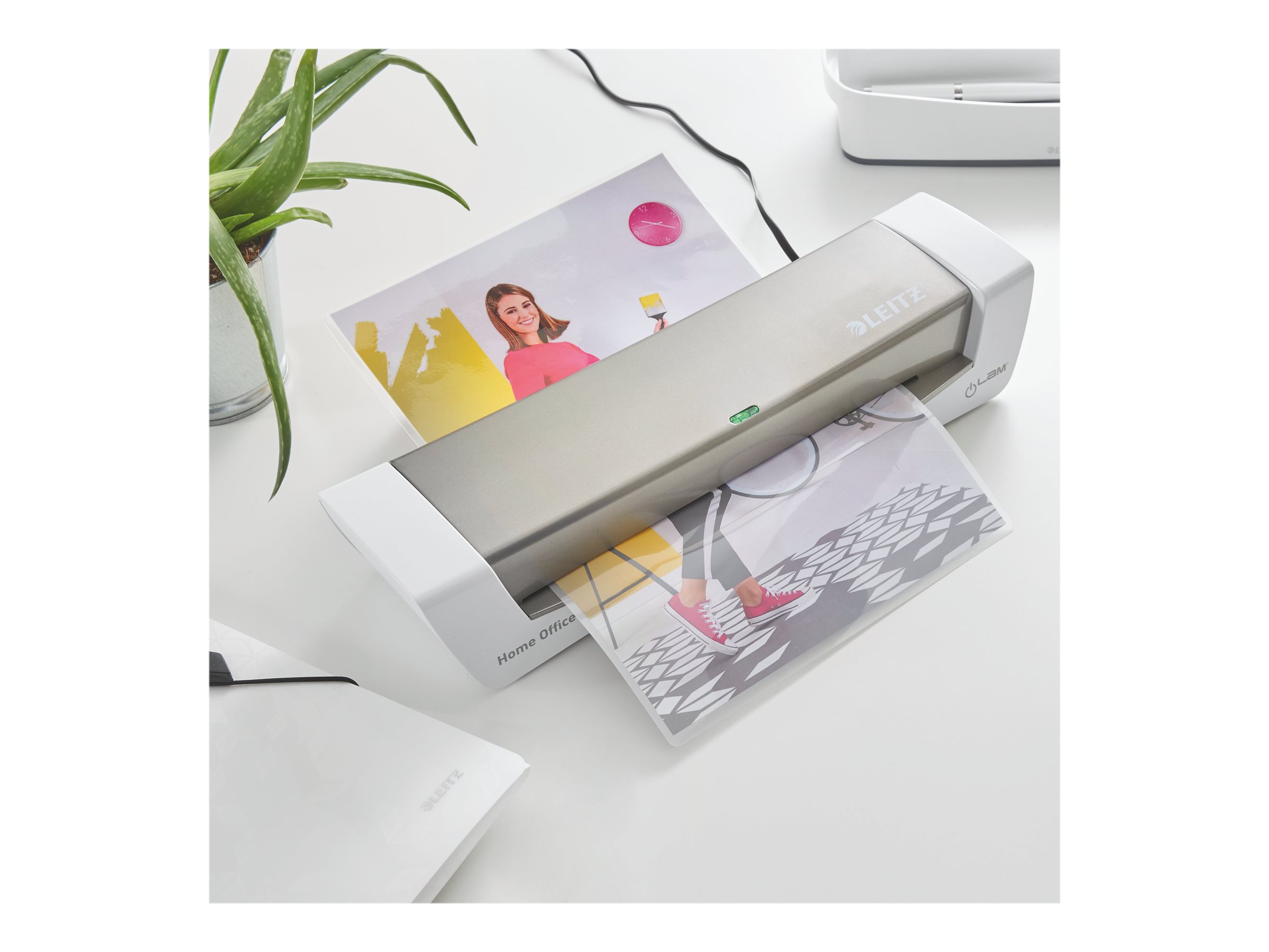 Leitz iLAM Home Office A4 Laminiergerät A4 Dunkelgrau