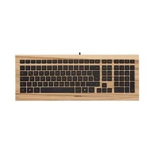 CHERRY STRAIT EXCLUSIVE corded Keyboard Satin Nussbaum USB (DE) (JK-0310DE)