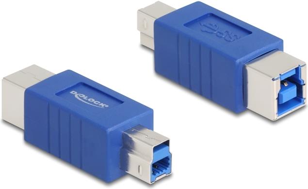 Delock USB 5 Gbps Adapter Typ-B Stecker zu Buchse Portschoner (67229)