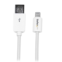 StarTech.com Apple 8 Pin Lightning Connector auf USB Kabel (USBLT1MW)