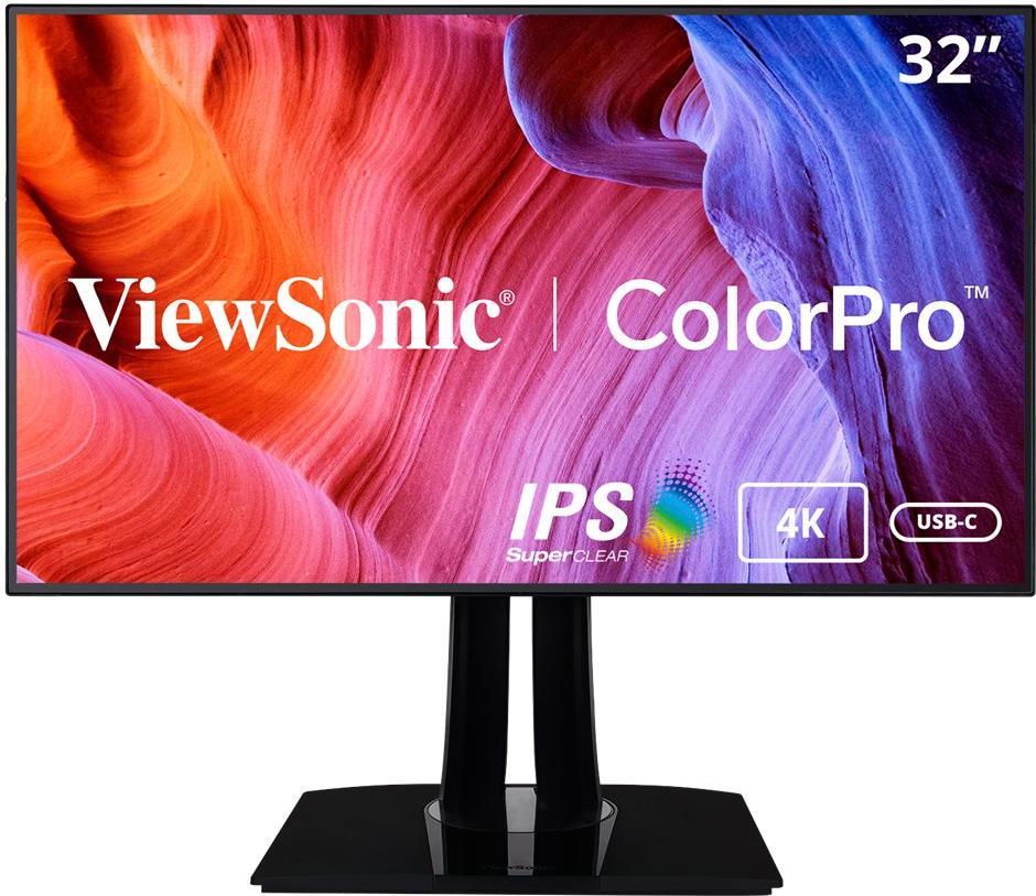 Viewsonic VP Series 3268A-4K 81,3 cm (32" ) 3840 x 2160 Pixel 4K Ultra HD LED Schwarz (VP3268A-4K)