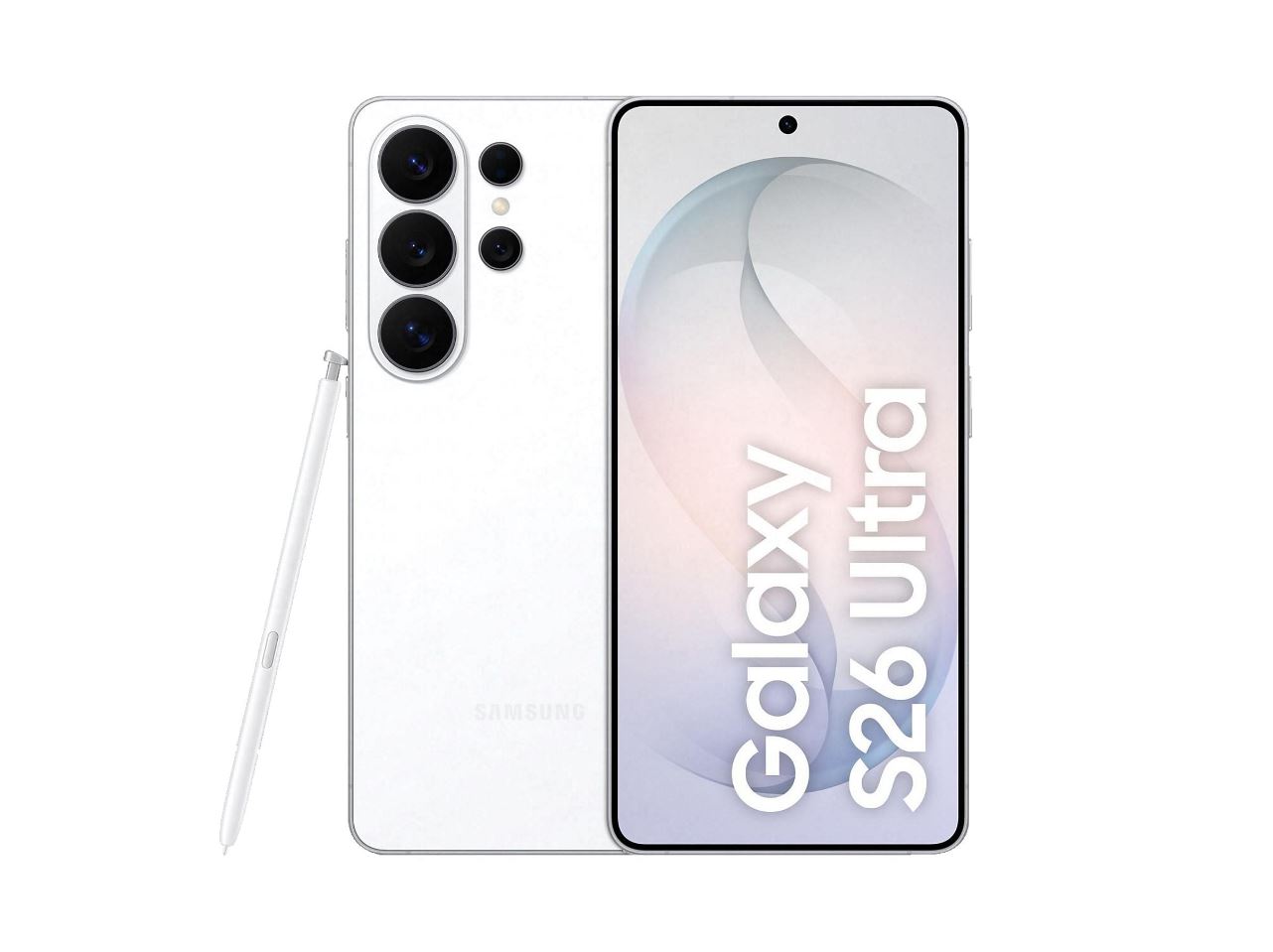 Samsung Galaxy S26 Ultra Smartphone 512 GB 17,5 cm (6,9") 5G Dual-SIM Weiß 12 GB RAM