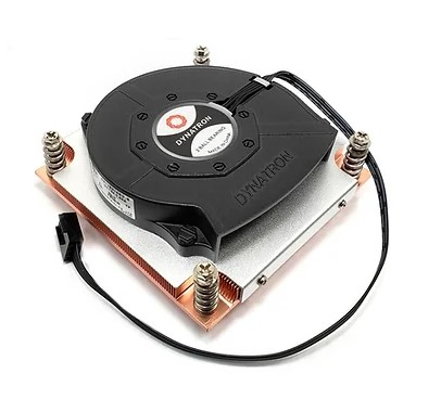 Dynatron Q3 Prozessor-Luftkühler LGA1700 1U Kupferbasis PWM 125W