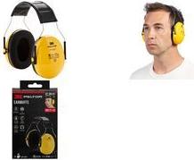 3M Peltor Kapsel-Gehörschutz Optime H510AC, gelb/schwarz verstellbare Bügellänge, Schaumstoffeinlagen, geringer - 1 Stück (H510A-1)