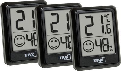 TFA Hygrometer Schwarz 30.5060.01.03 (30.5060.01.03)