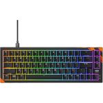 Cherry K5 PRO TMR COMPACT Gaming Tastatur US-Layout QWERTY Schwarz/Orange 65%