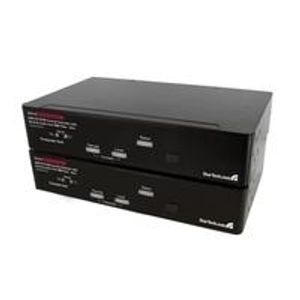 StarTech.com USB DVI KVM Konseln Extender mit Seriell und Audio über Multimod...