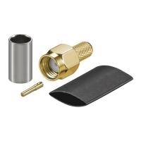 Wentronic Goobay RP-SMA Crimpstecker - für RG-58 (51697)