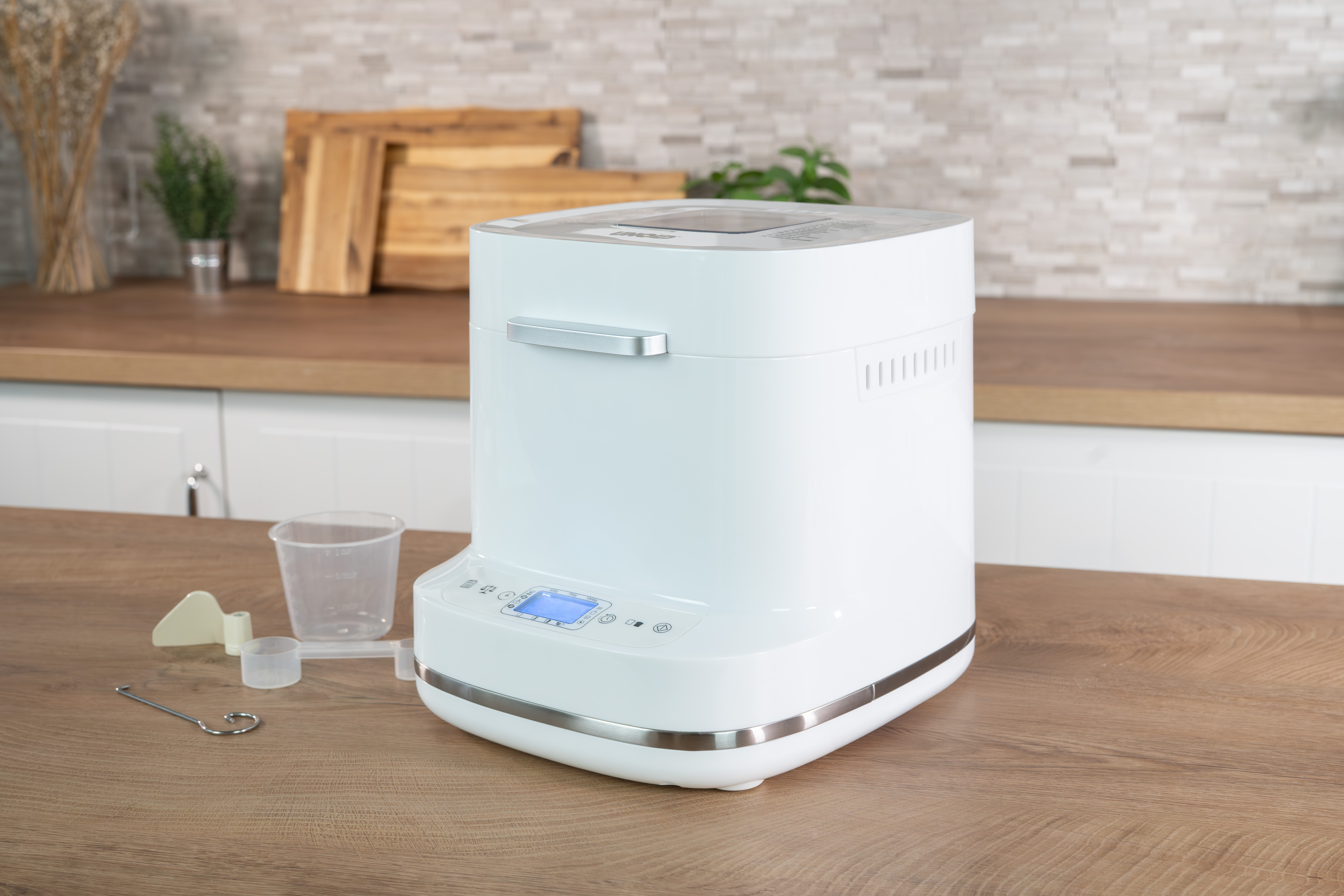 UNOLD Backmeister Bernd Brotbackautomat 550 W 1 kg Weiß
