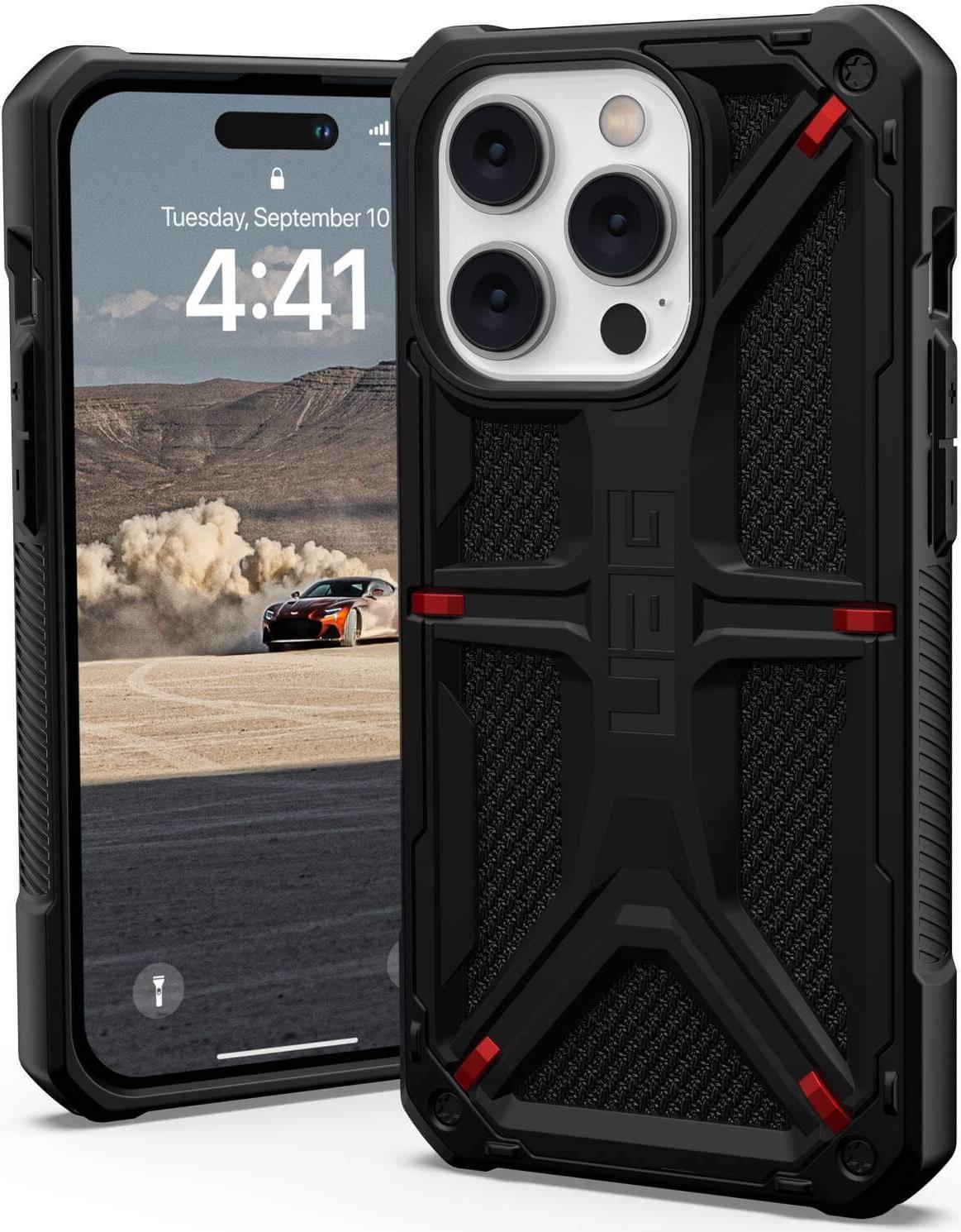 UAG Urban Armor Gear Monarch Case | Apple iPhone 14 Pro | kevlar schwarz | 114034113940 (114034113940)