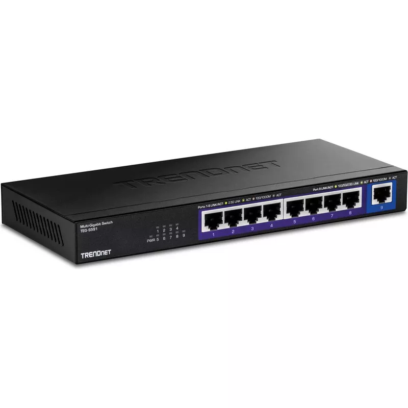 TRENDnet TEG-S591 9-Port Switch Multi-Gigabit (TEG-S591) (geöffnet)