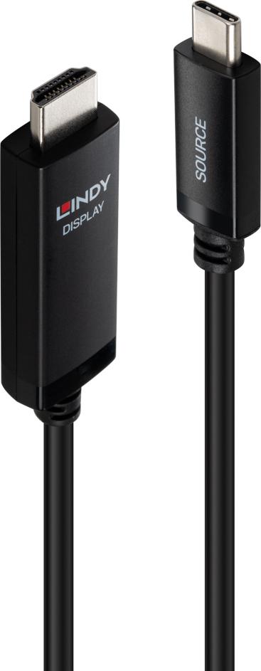 Lindy 1m USB Type C to HDMI 8K60 Adapter Cable (43433)