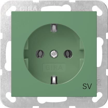 GIRA 4188107 SCHUKO SV System 55 Grün (4188107)