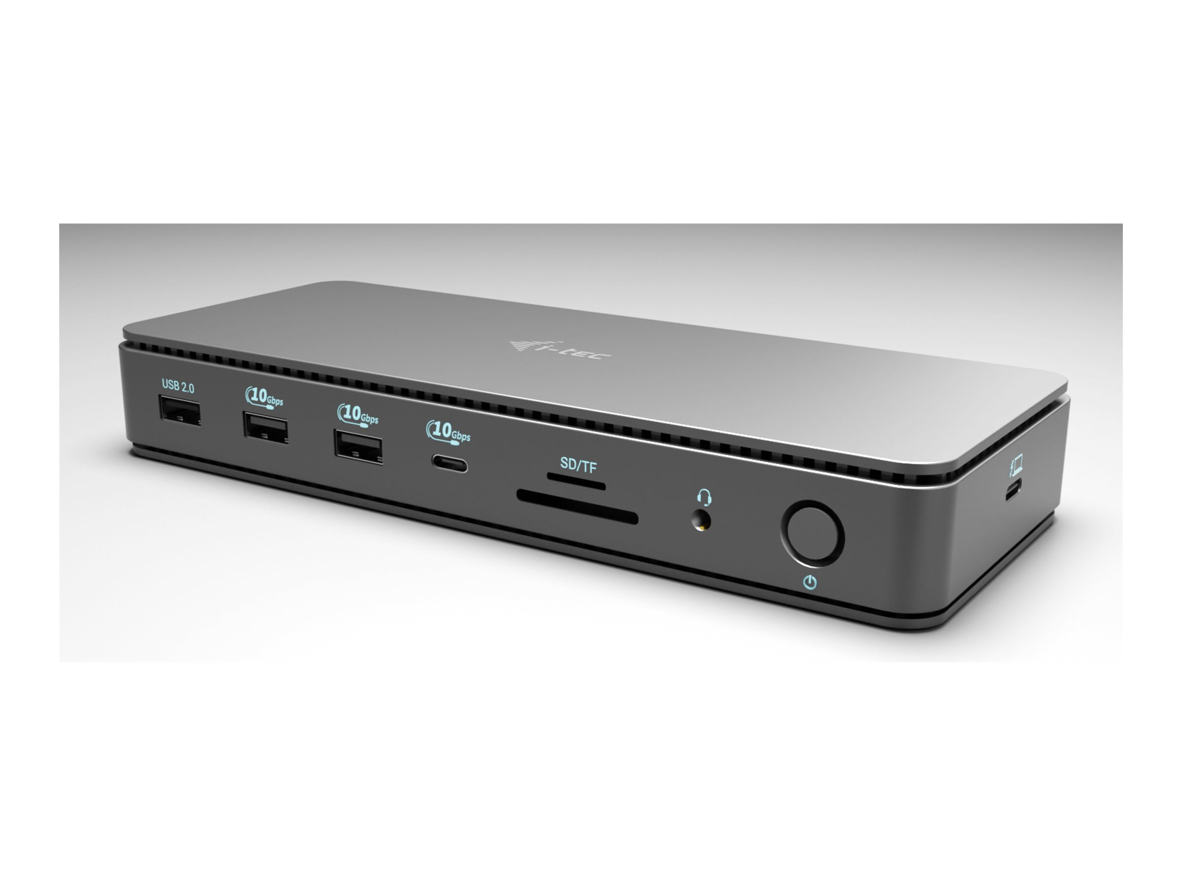 i-tec Thunderbolt 4 Dual DisplayPort Docking Station PRO Power Delivery 92 W Schwarz