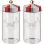 Alessi Circus Gewürzbehaelter 2-Set MW68S2 (MW68S2)