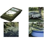 AGRIplus Gewebeplane mit Ösen, 3 x 4 m, grün, 100 g/qm aus HDPE & LDPE, beidseitige Folienbeschichtung, - 1 Stück (17253041)