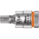 Wera Innen-Sechskant Steckschlüsseleinsatz 3/16" 1/4" (6.3 mm) 8740 A Zyklop 05003386001 (05003386001)