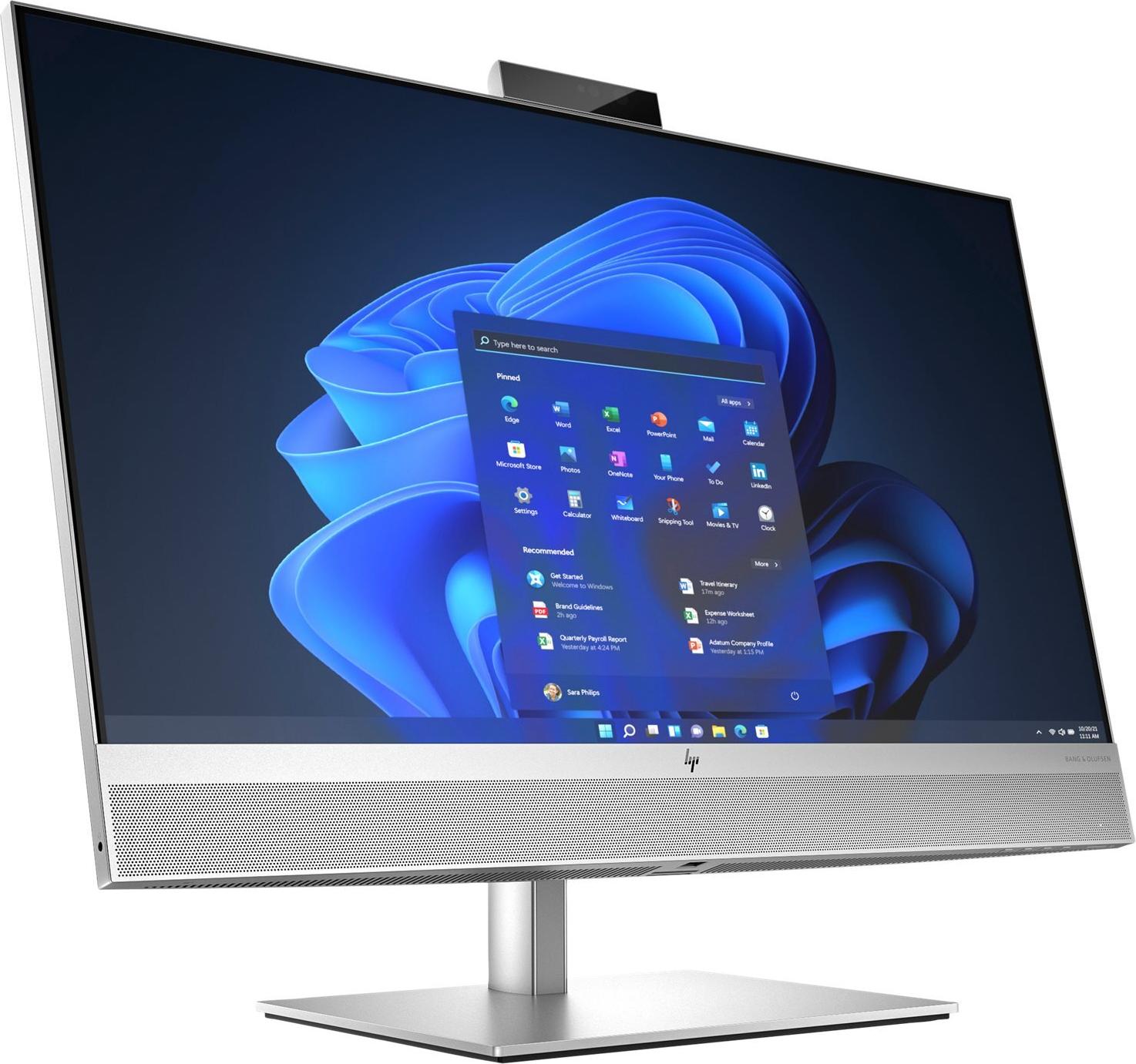 HP EliteOne 870 G9 27" Core i5-14500 16 GB RAM 512 GB SSD Silber