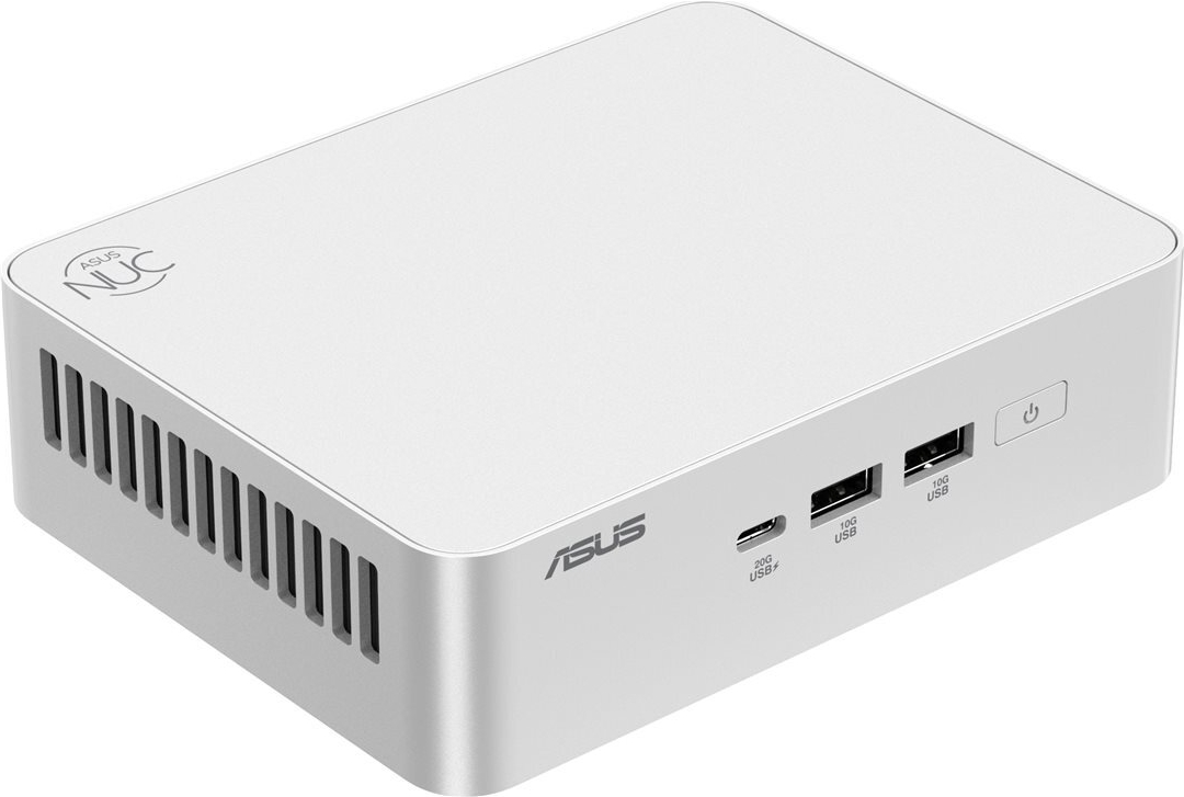 ASUS NUC 15 Pro+ RNUC15CRSV700002 Barebone Mini-PC Intel Core Ultra 7 265H Silber