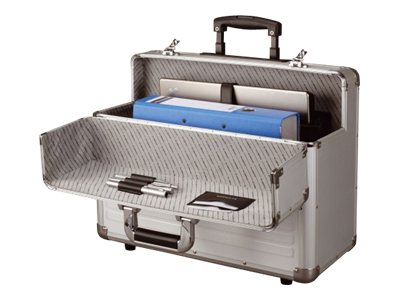 ALUMAXX OMEGA Pilotenkoffer Aluminium 48 × 38 × 23 cm Silber