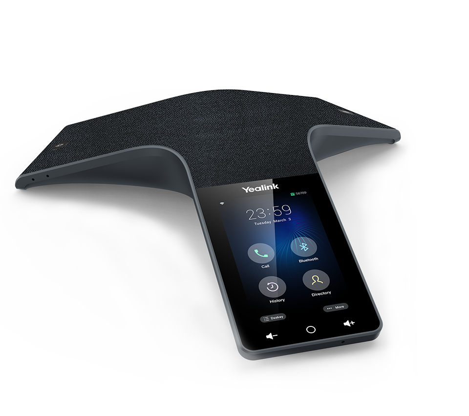 Yealink CP925 VoIP-Konferenztelefon 4" Touchdisplay Schwarz