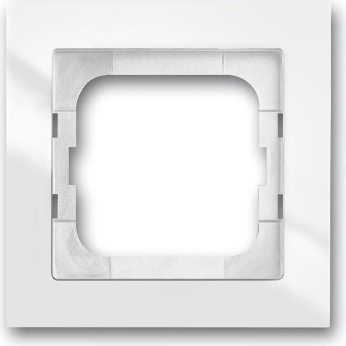 Busch-Jaeger 1754-0-4331. Produktfarbe: Weiß, Markenkompatibilität: Busch-Jaeger. Breite: 91 mm, Höhe: 91 mm, Dicke: 1,1 cm (2CKA001754A4331)