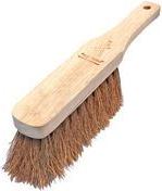 Peggy Perfect Baustellenhandfeger, aus Holz, Länge: 300 mm robuster Holzkörper, für den Außenbereich, Borsten aus - 1 Stück (1133)