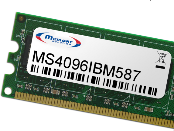 Memory Solution MS4096IBM587 4GB Speichermodul (MS4096IBM587)