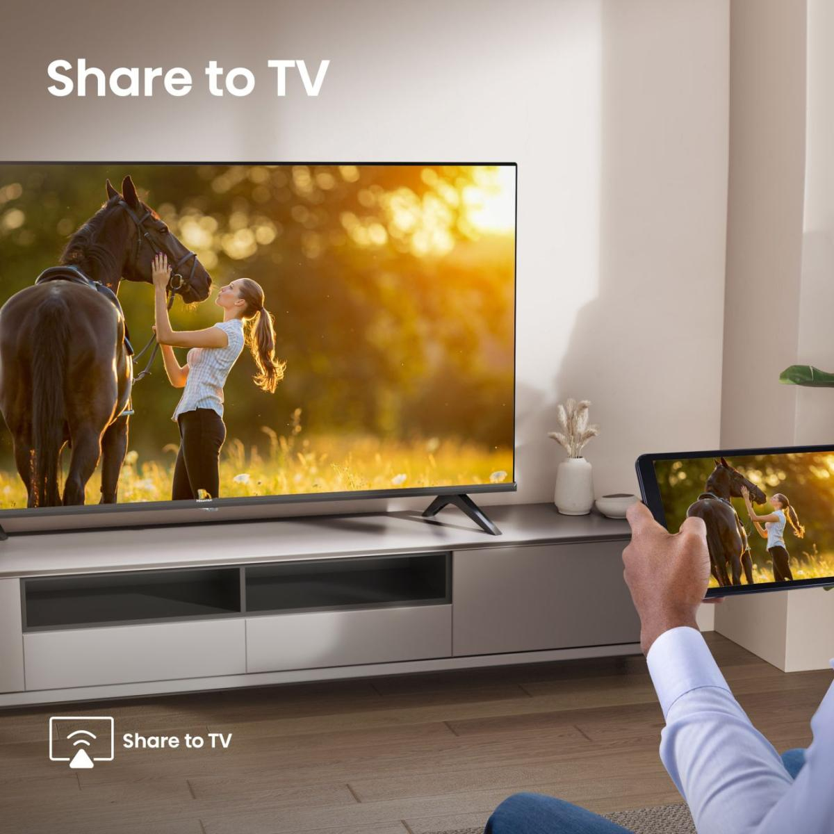 Hisense 32E4QT 32" HD Smart TV Schwarz