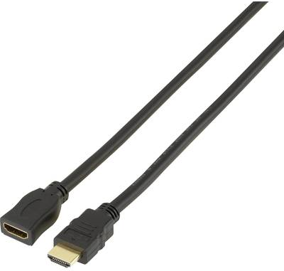 SpeaKa Professional SP-7870536 HDMI-Kabel 5 m HDMI Typ A (Standard) Schwarz (SP-7870536)