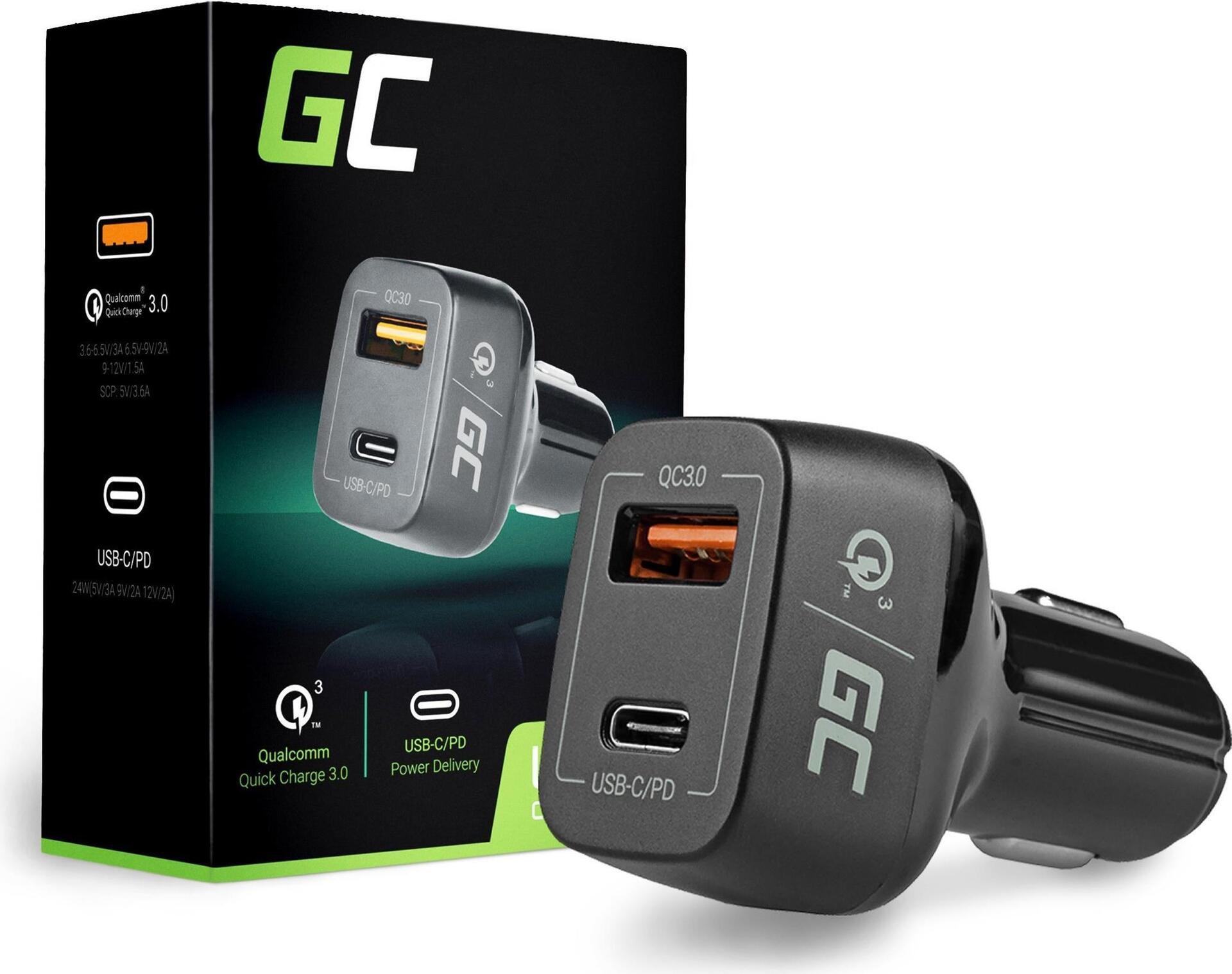 Green Cell Auto-Netzteil (CAD33)