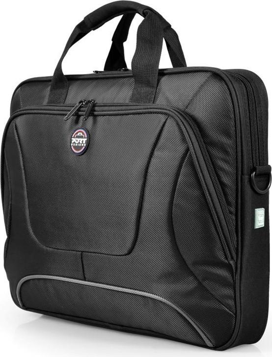Port Designs COURCHEVEL Toploading Notebook-Tasche 15,6" Schwarz