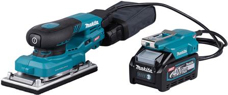 Makita BO007CGZ - Akku-Schwingschleifer 40V| Schalldruckpegel 77dBA| Schwingkreis 2.00mm (BO007CGZ)