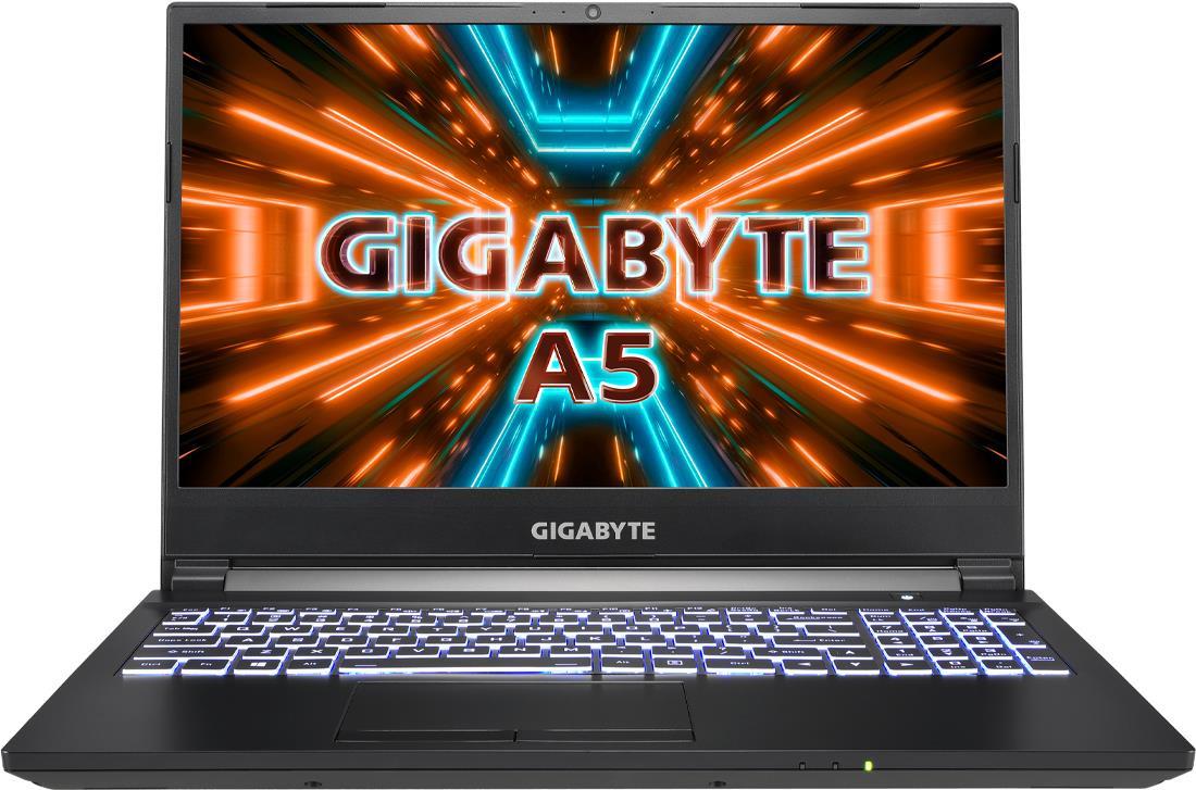 Gigabyte A5 K1 BDE2150SD AMD Ryzen 7 5800H 3,2 GHz FreeDOS GF RTX 3060 16GB RAM 1TB SSD NVMe 39,6 cm (15.6) 1920 x 1080 (Full HD) @ 240 Hz Wi Fi 6 mattschwarz kbd Deutsch (A5 K1 BDE2150SD)  - Onlineshop JACOB Elektronik