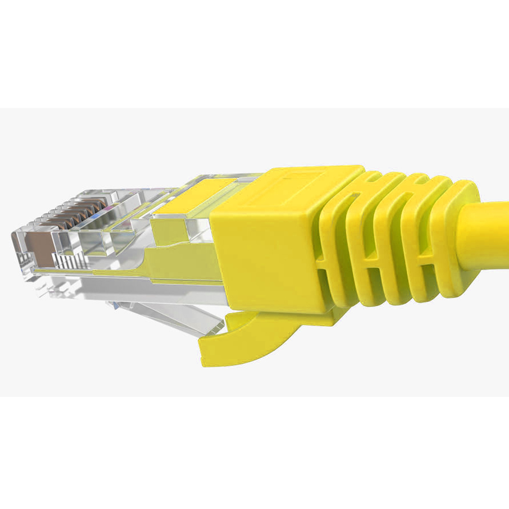 INCA ICAT6-01TS Cat6 UTP Patchkabel 1 m Gelb