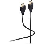 Flexline ®-Displayportkabel 1.2, Stecker-Stecker, UHD 4K, extra dünn schwarz, 2,0m (FL31-49035)