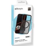 alkaya LUCID Handy Schutzhülle kompatibel Magsafe iPhone 17Pro Max, schwarz (CS-20258)