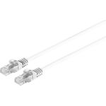 S/CONN maximum connectivity Netzwerkkabel-RJ45 Patchkabel U/UTP mitCat.7 Rohkabel weiß 0,25m (08-35006)