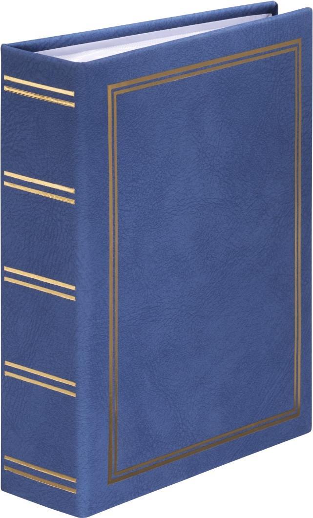 Hama London Fotoalbum Blau 100 Blätter 13 x 18 Gehäusebindung (00007172)