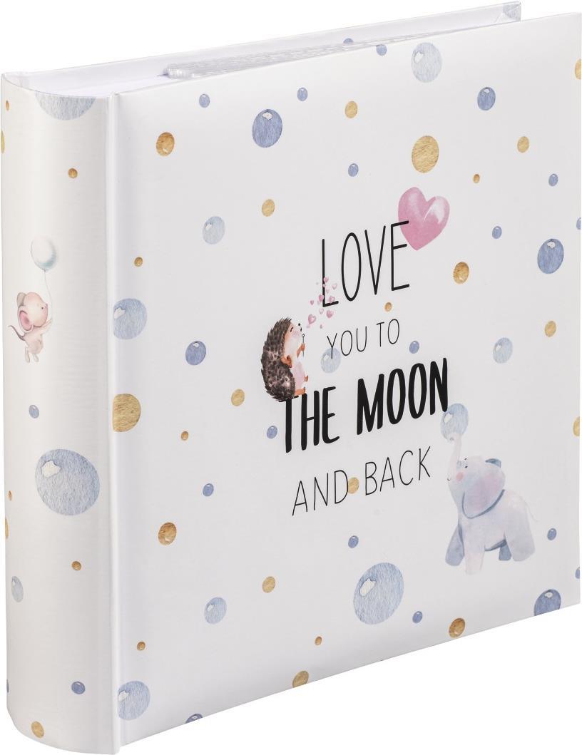 Hama To The Moon Fotoalbum Mehrfarben 200 Blätter 10 x 15 cm (00003863)