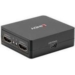 Lindy Compact 2 port HDMI 18G splitter (38358)